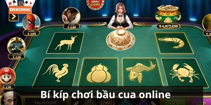 Những bí kíp đánh bầu cua online hay từ 8Kbet